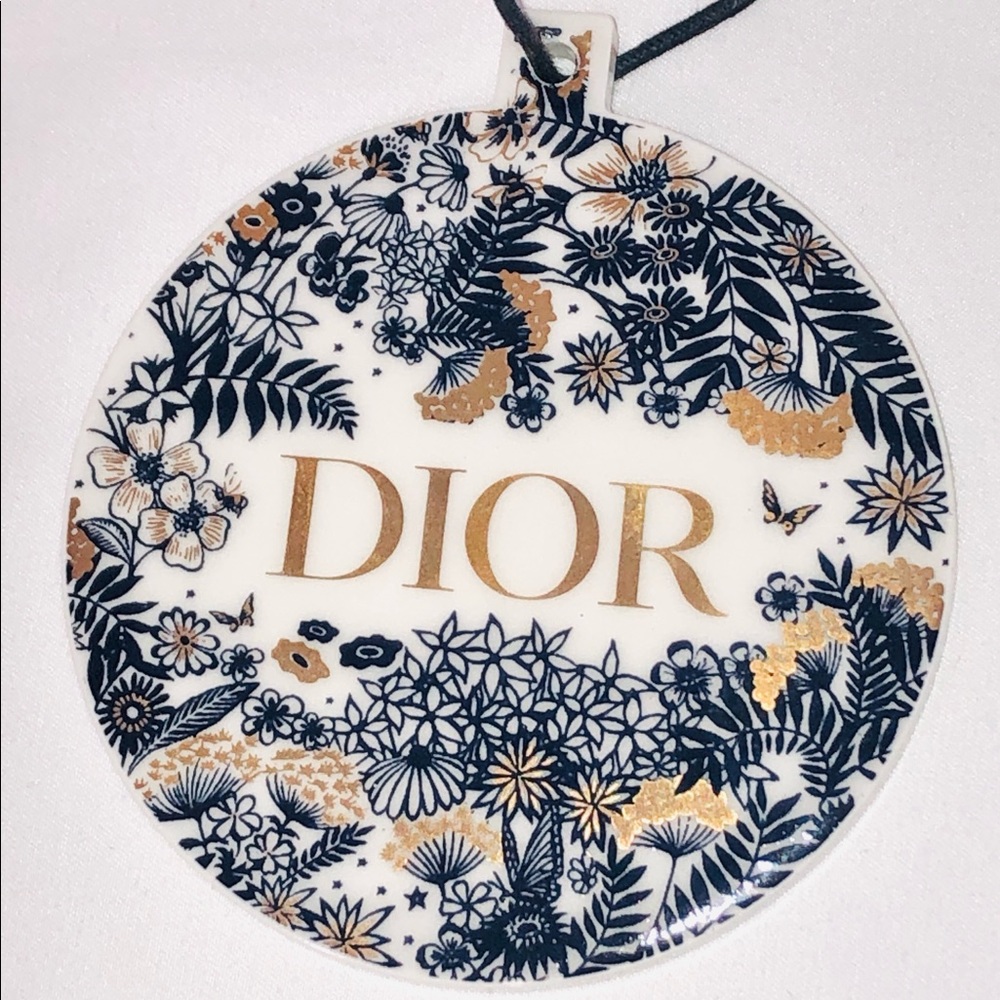 Christian Dior Paris VIP Exclusive Luxury Accessory Charm Christmas Ornament